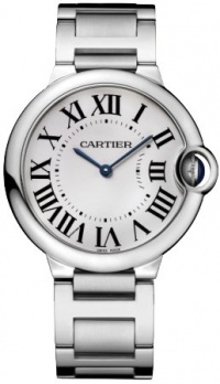 Cartier Midsize W69011Z4 Ballon Bleu Stainless Steel Watch Cartier Midsize W69011Z4 Ballon Bleu Stainless Steel Watch