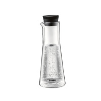 Bodum Canteen Double-Wall Carafe with Stainless Steel and Silicone Lid Bodum Canteen Double-Wall Carafe with Stainless Steel and Silicone Lid