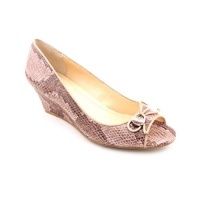 Calvin Klein Women's Olita Washed Snake Wedge Pump Calvin Klein Women's Olita Washed Snake Wedge Pump