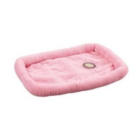 Slumber Pet Sherpa Dog Crate Bed, X-Small, Baby Pink Slumber Pet Sherpa Dog Crate Bed, X-Small, Baby Pink