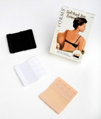 Fashion Forms 4 Hook Soft Back Bra Extenders 6-Pack Accessory Fashion Forms 4 Hook Soft Back Bra Extenders 6-Pack Accessory