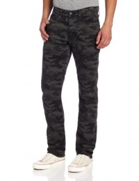 Hudson Men's Byron 5 Pocket Straight Charcoal Camo