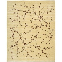 Nourison CM01-IV Chambord Ivory Rug Rug Size: 5'6 x 7'5