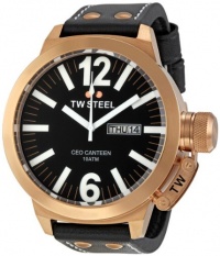 TW Steel Men's CE1022 CEO Canteen Black Leather Dial Watch TW Steel Men's CE1022 CEO Canteen Black Leather Dial Watch