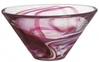 Kosta Boda Tempera Large Bowl, Pink Kosta Boda Tempera Large Bowl, Pink