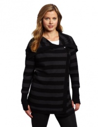 Calvin Klein Performance Women's Plus Size Thermal Yoga Wrap Jacket Calvin Klein Performance Women's Plus Size Thermal Yoga Wrap Jacket