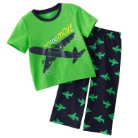 Carter's Boys' 2-Pc L/S Set - Airplane - 4T Carter's Boys' 2-Pc L/S Set - Airplane - 4T