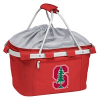 Metro Basket -Stanford U Cardinals/Black (Embroider) - Picnic Time #645-00-175-532-0 Metro Basket -Stanford U Cardinals/Black (Embroider) - Picnic Time #645-00-175-532-0
