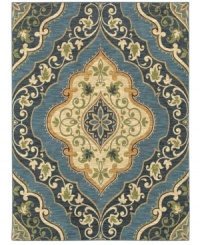 An intricately layered floral and scalloped design creates a striking composition upon this Andora area rug from Shaw Living, reviving lush traditional patterns for the modern floor. Its ultra-durable and supremely soft EverTouch® nylon is meticulously dyed for brilliant color recognition. An intricately layered floral and scalloped design creates a striking composition upon this Andora area rug from Shaw Living, reviving lush traditional patterns for the modern floor. Its ultra-durable and supremely soft EverTouch® nylon is meticulously dyed for brilliant color recognition.