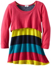 Splendid Littles Girls 2-6x Colorblock Rugby Dress, Dublin, 4/5 Splendid Littles Girls 2-6x Colorblock Rugby Dress, Dublin, 4/5