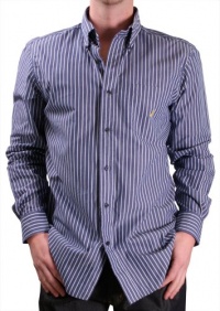 Nautica Men's Long Sleeve Poplin Bengal Stripe Woven Nautica Men's Long Sleeve Poplin Bengal Stripe Woven