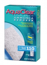 AquaClear 110 Ammonia Remover Insert - 19.7 Ounces AquaClear 110 Ammonia Remover Insert - 19.7 Ounces