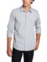 Calvin Klein Sportswear Men's Utilitarian Long Sleeve Ombre Stripe Poplin Woven Calvin Klein Sportswear Men's Utilitarian Long Sleeve Ombre Stripe Poplin Woven