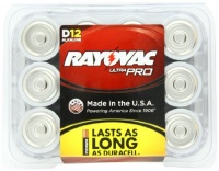 Rayovac ALD-12 UltraPRO Alkaline D Batteries, 12-Pack Rayovac ALD-12 UltraPRO Alkaline D Batteries, 12-Pack