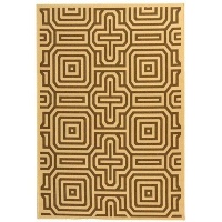 Safavieh Courtyard Collection CY2962-3001 Natural and Brown Indoor/Outdoor Area Rug, 2-Feet 7-Inch by 5-Feet Safavieh Courtyard Collection CY2962-3001 Natural and Brown Indoor/Outdoor Area Rug, 2-Feet 7-Inch by 5-Feet