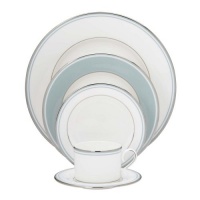 Lenox Federal Platinum 5- Piece Place Setting, Blue Lenox Federal Platinum 5- Piece Place Setting, Blue