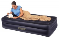 Intex Pillow Rest Twin Airbed with Built-in Electric Pump Intex Pillow Rest Twin Airbed with Built-in Electric Pump