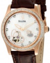 Bulova Women's 98R139 Automatic Diamond Mother-Of-Pearl Dial Watch