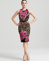 Proving too much is never enough, this Bloomingdale's Exclusive BASLER dress boasts a modern mix of of romantic florals and exotic prints. Go ahead, accessorize with abandon. Proving too much is never enough, this Bloomingdale's Exclusive BASLER dress boasts a modern mix of of romantic florals and exotic prints. Go ahead, accessorize with abandon.