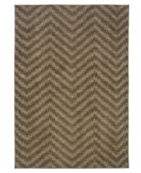 A timeless, yet sophisticated herringbone design is brought to life in subtle, earthy tones with the Milano area rug from Sphinx. Woven of durable, long nylon fibers that also offer a soft hand, it serves to enliven any space with pure modern style. A timeless, yet sophisticated herringbone design is brought to life in subtle, earthy tones with the Milano area rug from Sphinx. Woven of durable, long nylon fibers that also offer a soft hand, it serves to enliven any space with pure modern style.