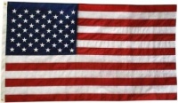 U.S. Nylon US Flag 3X5 ft- Embroidered Stars U.S. Nylon US Flag 3X5 ft- Embroidered Stars
