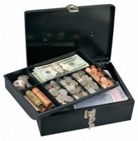 Master Lock 7113D Cash Box with 7-Compartment Tray Master Lock 7113D Cash Box with 7-Compartment Tray