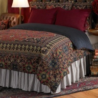 Lauren Ralph Lauren Poet's Society Queen Striped Bedskirt Lauren Ralph Lauren Poet's Society Queen Striped Bedskirt