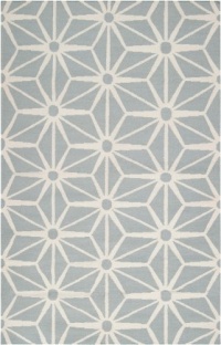 Surya Flatweave Rugs Fallon, Cloud Blue/White, 5' x 8' Surya Flatweave Rugs Fallon, Cloud Blue/White, 5' x 8'