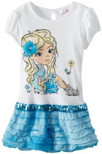 Beautees Girls 2-6X Tutu, Dark Ocean, 6 Beautees Girls 2-6X Tutu, Dark Ocean, 6