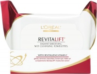 L'Oreal Paris RevitaLift Radiant Smoothing Wet Cleansing Towelettes, 30 Count L'Oreal Paris RevitaLift Radiant Smoothing Wet Cleansing Towelettes, 30 Count