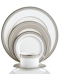 Make your home a dinner party destination with Palmetto Bay dinnerware. kate spade new york dresses exquisite bone china in soft grays and ribbons of platinum for place settings that epitomize modern elegance. Make your home a dinner party destination with Palmetto Bay dinnerware. kate spade new york dresses exquisite bone china in soft grays and ribbons of platinum for place settings that epitomize modern elegance.