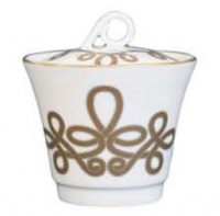 Haviland Brandebourg Gold Covered Sugar Haviland Brandebourg Gold Covered Sugar
