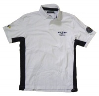 Nautica Men's Sailing Club Embroidered Polo Shirt (White) Nautica Men's Sailing Club Embroidered Polo Shirt (White)