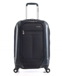 The best of both worlds-a unique, lightweight hybrid design combines a softside construction with hardside paneling for superior protection and incredible packing flexibility. Set on easy-glide spinners, this bag goes where you go with ease & versatility, expanding to fit more in to a fully-lined interior with suiter system and padded tie-down strap. Limited lifetime warranty. The best of both worlds-a unique, lightweight hybrid design combines a softside construction with hardside paneling for superior protection and incredible packing flexibility. Set on easy-glide spinners, this bag goes where you go with ease & versatility, expanding to fit more in to a fully-lined interior with suiter system and padded tie-down strap. Limited lifetime warranty.
