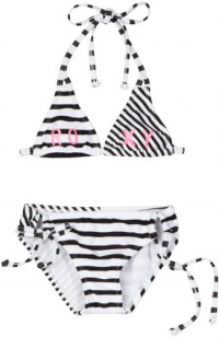 Roxy Girl 7-14 Double Tiki Tri Set Bikini Swimsuit (8) Roxy Girl 7-14 Double Tiki Tri Set Bikini Swimsuit (8)