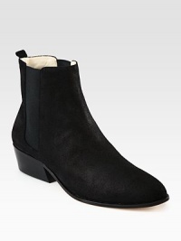 A traditional shape with elastic side gores, made from oiled Crosta leather for that well-aged look.Stacked heel, 1½ (40mm)Suede upperElastic side goresLeather lining and solePadded insoleImported A traditional shape with elastic side gores, made from oiled Crosta leather for that well-aged look.Stacked heel, 1½ (40mm)Suede upperElastic side goresLeather lining and solePadded insoleImported