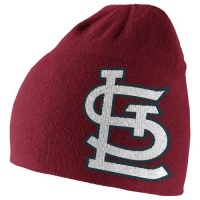 Nike St. Louis Cardinals Logo Uncuffed Beanie - Red Nike St. Louis Cardinals Logo Uncuffed Beanie - Red