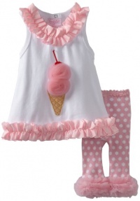 Mud Pie Tiny Dancer Ice Cream Tunic And Legging Set Mud Pie Tiny Dancer Ice Cream Tunic And Legging Set