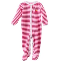 Carters Strawberry Stripe Snap Up Sleep & Play PINK 6 Mo Carters Strawberry Stripe Snap Up Sleep & Play PINK 6 Mo