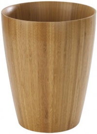 Umbra Boomba Bamboo Waste Can, Natural Umbra Boomba Bamboo Waste Can, Natural