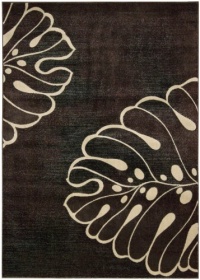 Nourison Expressions Rug, Brown/Tan, 5' 3 x 7' 5 Nourison Expressions Rug, Brown/Tan, 5' 3 x 7' 5