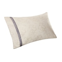 In a palette of grey, pearl and gold, this bedding collection is inspired by an embroidered silk textile from Natori's archives. Sheets and pillowcases are in sumptuous cotton jacquard with a dragon motif-flat sheet and pillowcases are trimmed in ribbon with a scalloped wave detail. In a palette of grey, pearl and gold, this bedding collection is inspired by an embroidered silk textile from Natori's archives. Sheets and pillowcases are in sumptuous cotton jacquard with a dragon motif-flat sheet and pillowcases are trimmed in ribbon with a scalloped wave detail.
