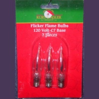 C7 FLICKER FLAME REPLACEMENT BULBS FOR UL0702 & UL0740 3PC. C7 FLICKER FLAME REPLACEMENT BULBS FOR UL0702 & UL0740 3PC.