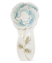 A beautiful rose blooms into this whimsical spoon rest from Edie Rose by Rachel Bilson. Coordinate with other Rose dinnerware and serveware pieces to create your own enchanting garden variety. A beautiful rose blooms into this whimsical spoon rest from Edie Rose by Rachel Bilson. Coordinate with other Rose dinnerware and serveware pieces to create your own enchanting garden variety.