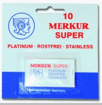 Merkur Double Edge Safety Razor Blades - 10 Count Merkur Double Edge Safety Razor Blades - 10 Count