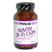 Twinlab Niacin (B-3) 1000mg, 100 Capsules (Pack of 3) Twinlab Niacin (B-3) 1000mg, 100 Capsules (Pack of 3)