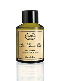 First step in The Art of Shaving. It softens the beard and prepares the skin for a close and comfortable shave without leaving oily residue. Formulated with a unique blend of botanical ingredients and essential oils. 2 oz. First step in The Art of Shaving. It softens the beard and prepares the skin for a close and comfortable shave without leaving oily residue. Formulated with a unique blend of botanical ingredients and essential oils. 2 oz.