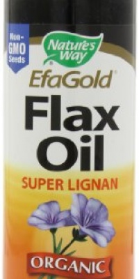 Nature's Way Organic Flax Oil, Super Lignan, 16 Ounce Nature's Way Organic Flax Oil, Super Lignan, 16 Ounce