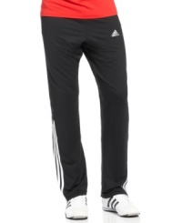Your gear should work as hard as you do. This RESPONSE athletic pant from adidas is designed to provide optimal performance, comfort and style. Your gear should work as hard as you do. This RESPONSE athletic pant from adidas is designed to provide optimal performance, comfort and style.