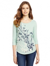 Lucky Brand Women's Shadow Branches Tee Lucky Brand Women's Shadow Branches Tee